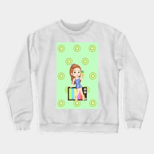 Red Velvet Joy Fruit Crewneck Sweatshirt